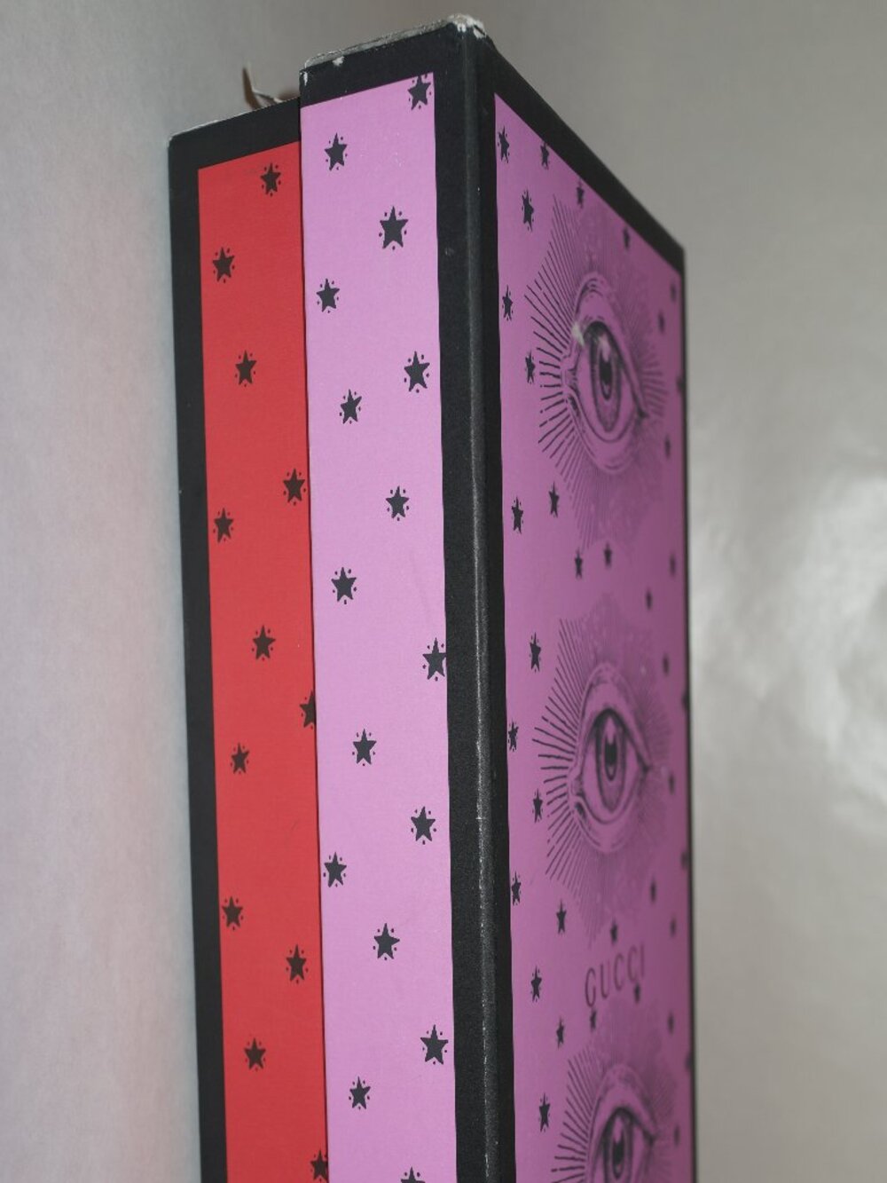 Gucci Empty Shoe Box Mystical Eye Star Design Original Packaging - Picture 6 of 7